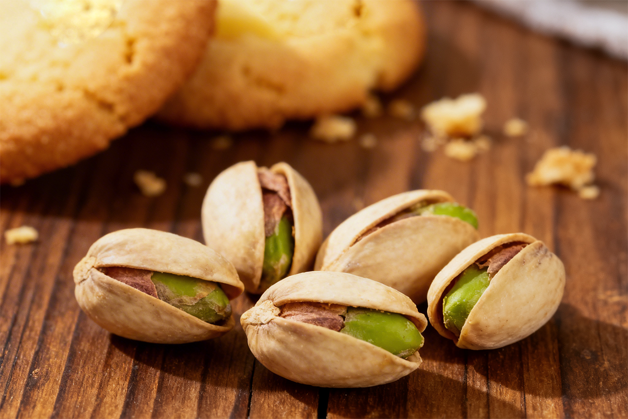 Ingredienti: pistacchio e granella di biscotto